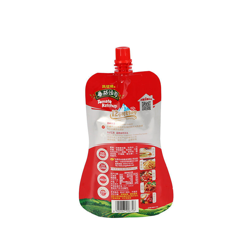 Sauces Packaging With Spout