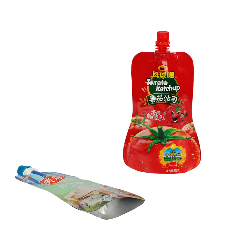 Sauces Packaging With Spout