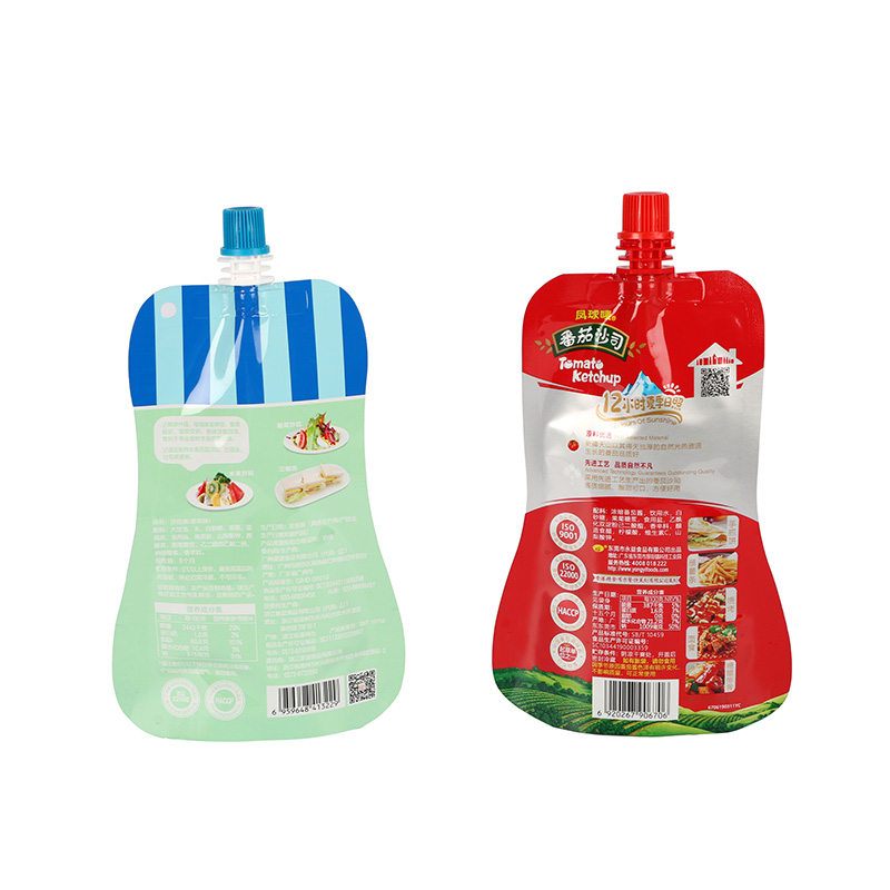 Sauces Packaging With Spout